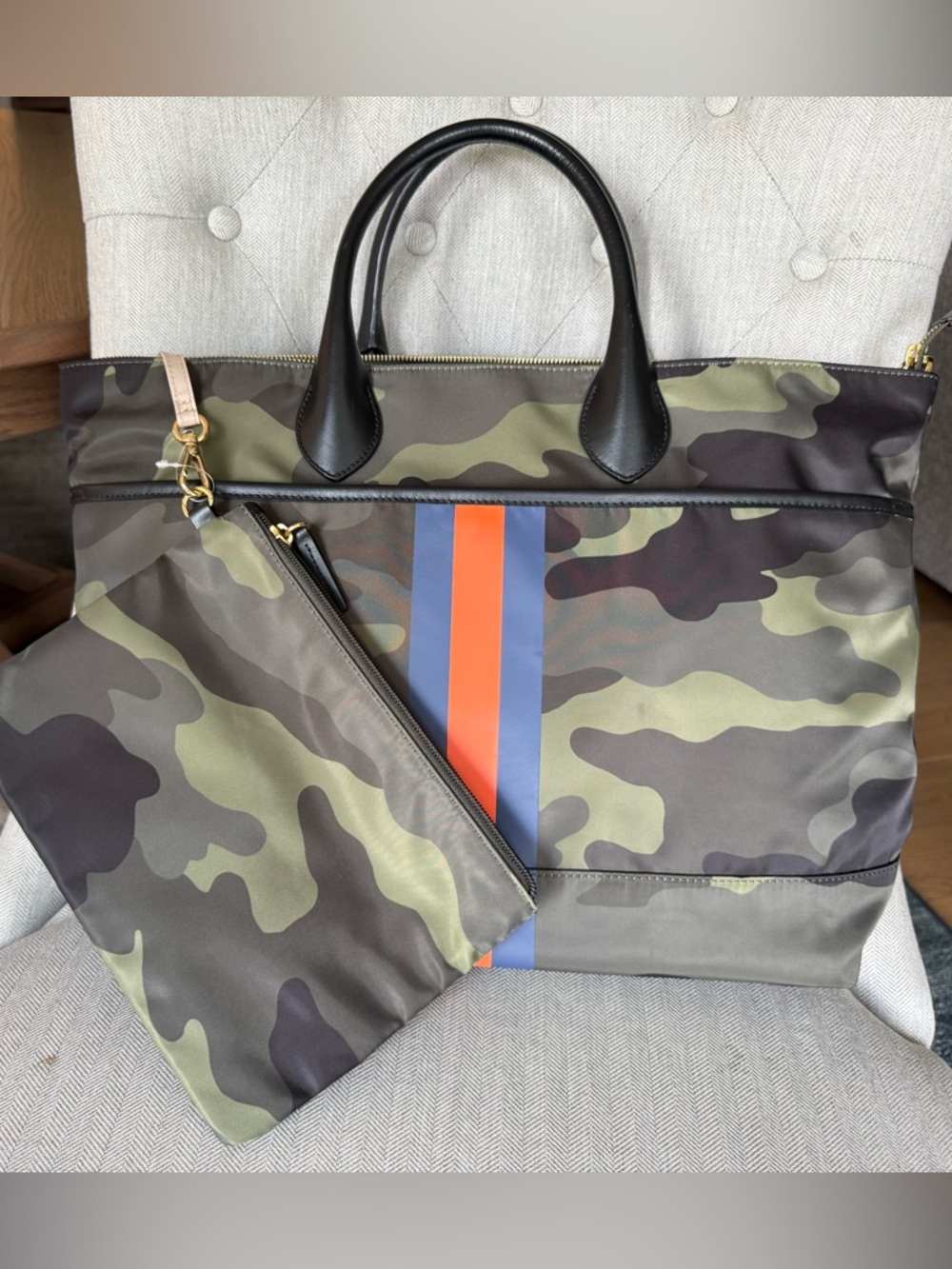 Pottery Barn Kids Mark & Graham Camo Diaper Bag